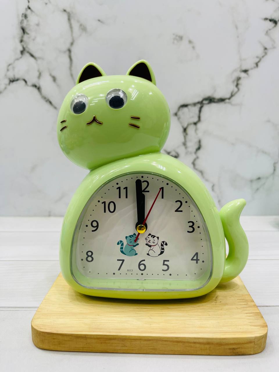 ساعت رومیزی گربه جذاب