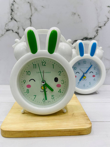 ساعت رومیزی کودک خرگوش