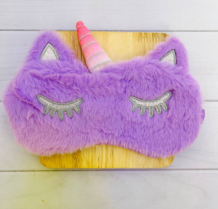 چشم بند پولیشی طرح یونیکورن بنفش