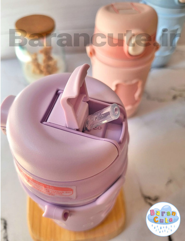 تراول ماگ و فلاسک طرح خرسی