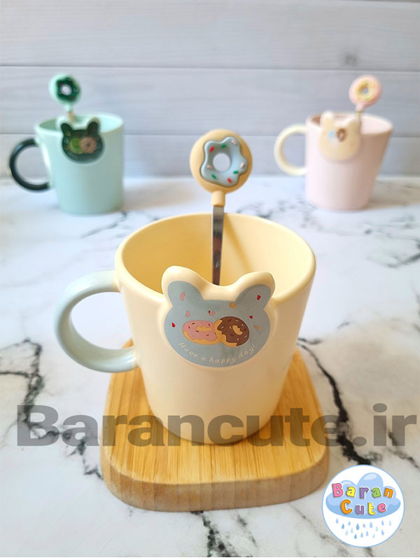 ماگ سرامیکی دونات