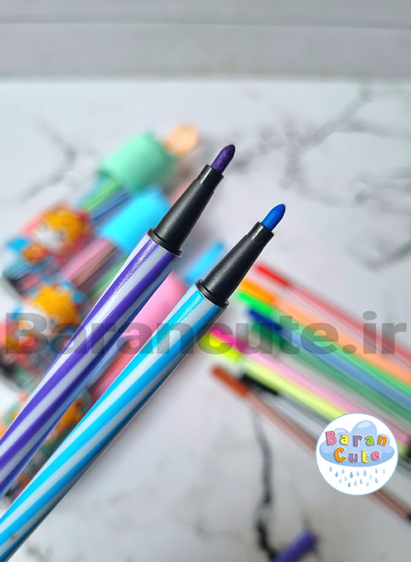 ماژیک رنگ آمیزی 12 رنگ گاو