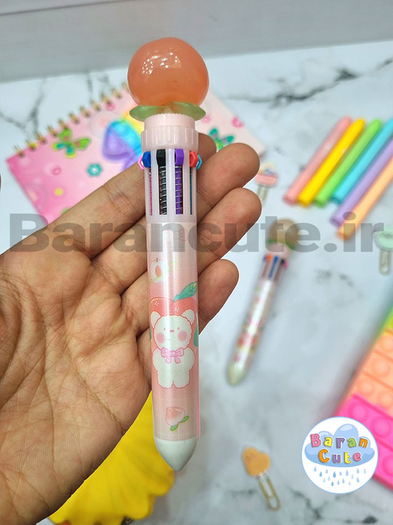 خودکار فانتزی 10 رنگ