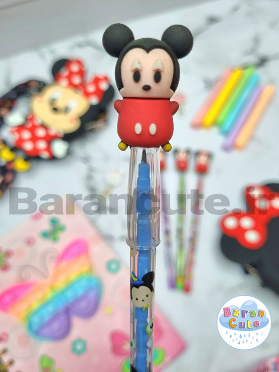 مداد فشنگی فانتزی میکی موس و مینی موس