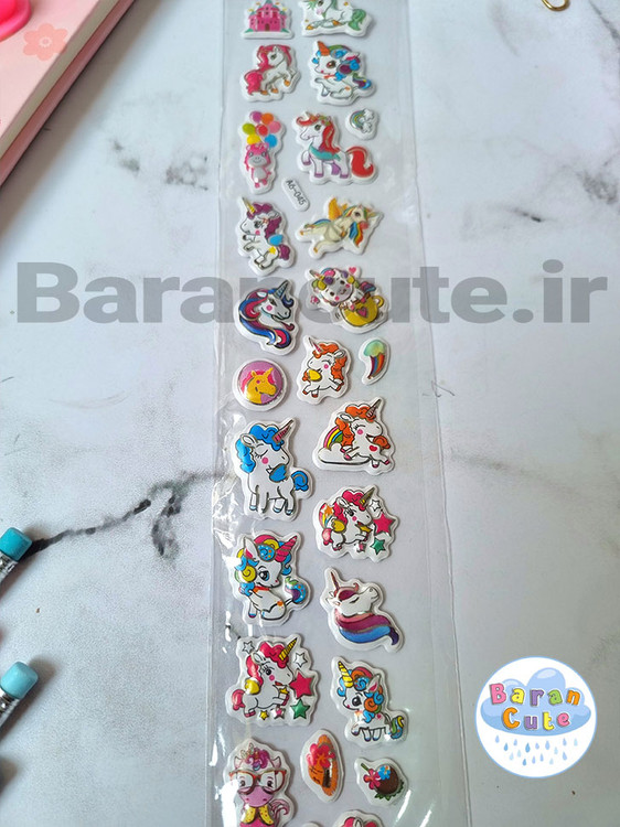 استیکر طرح تک شاخ