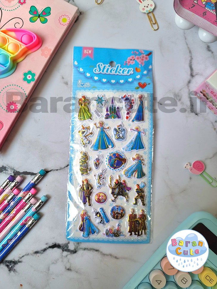 استیکر طرح پرنسس