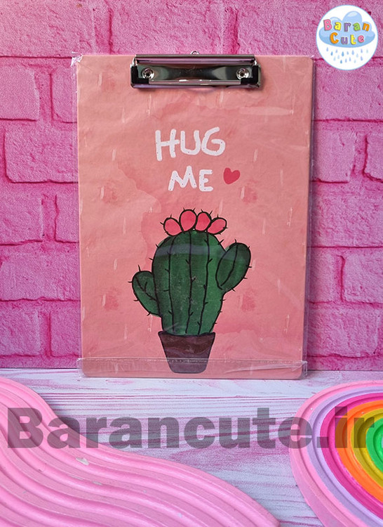 تخته شاسی A4 طرح کاکتوس