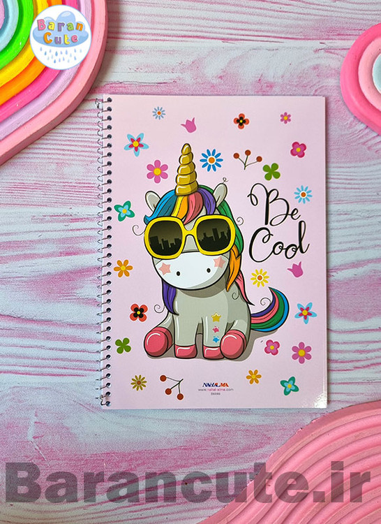 دفتر مشق 40 برگ طرح تک شاخ