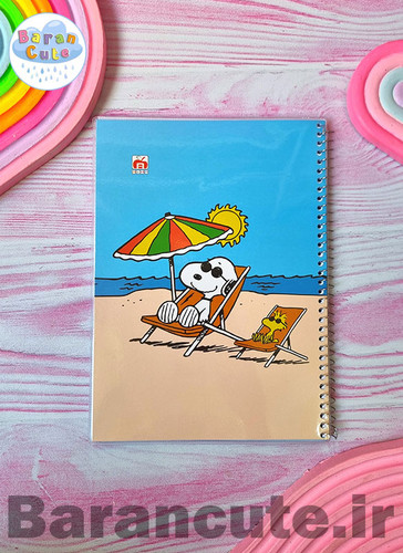 دفتر مشق 60 برگ طرح سگ