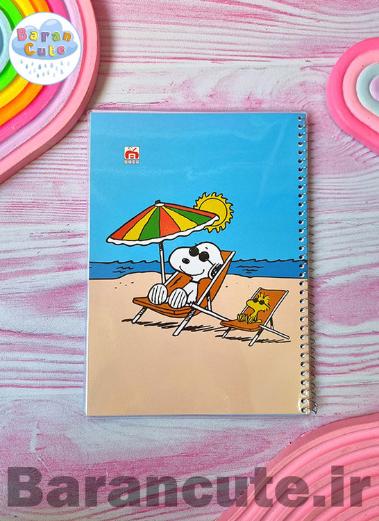 دفتر مشق 60 برگ طرح سگ