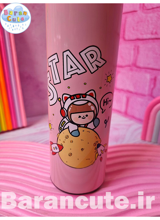 تراول ماگ دماسنج دار طرح فضانورد