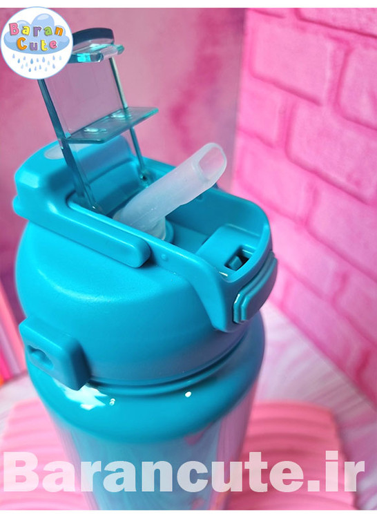 قمقمه وارداتی نشکن نی دار طرح فضانورد