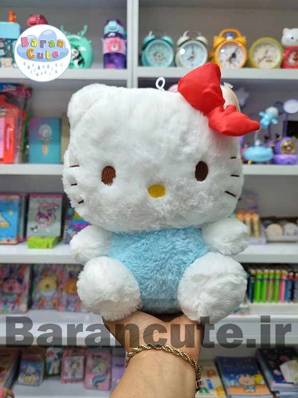 عروسک پولیشی وارداتی طرح کیتی آبی