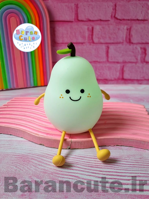 چراغ خواب نرم سیلیکونی لمسی طرح گلابی