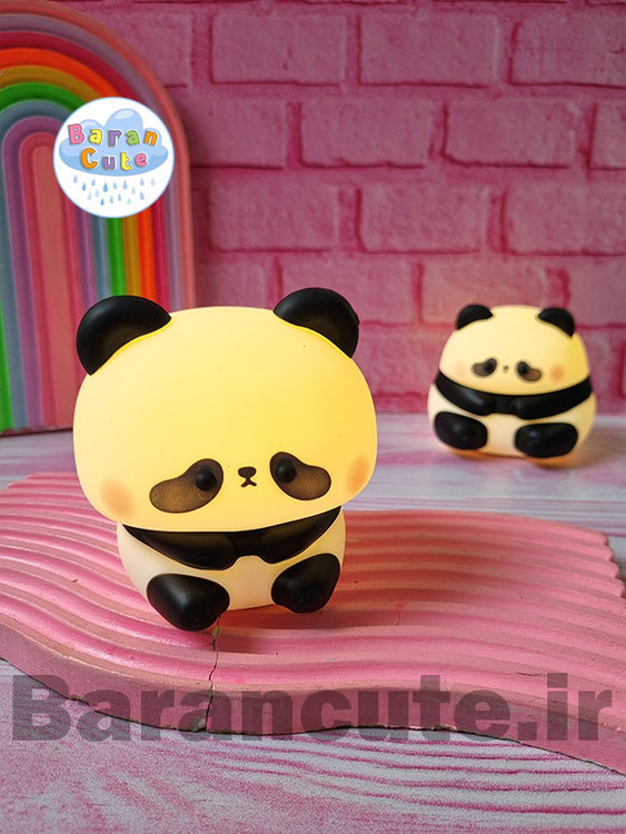 چراغ خواب نرم سیلیکونی لمسی طرح پاندا کوچولو