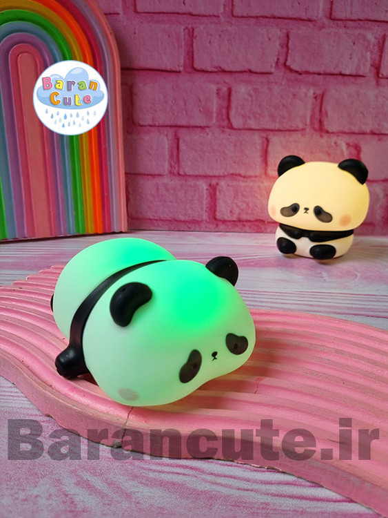 چراغ خواب نرم سیلیکونی لمسی طرح پاندا