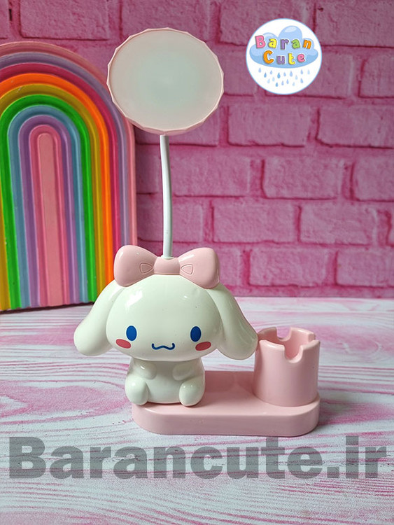 چراغ مطالعه تراش دار و جاقلمی دار طرح سینامورول