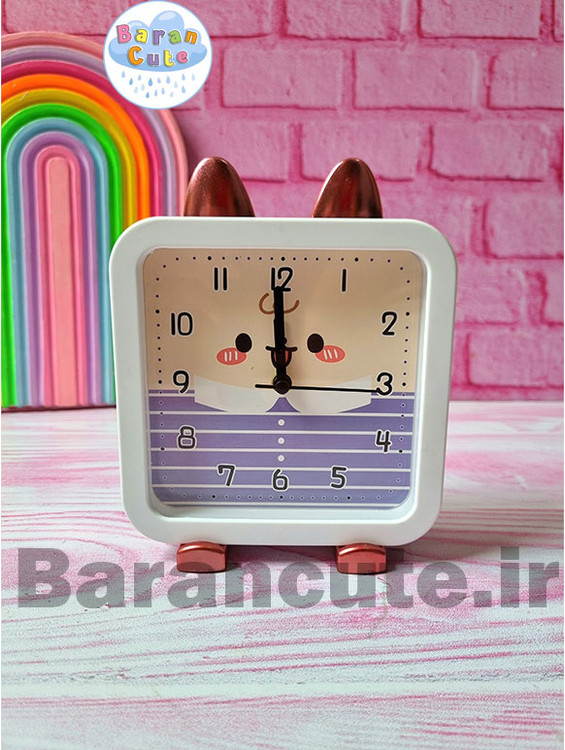 ساعت رومیزی فانتزی کودک زنگ دار