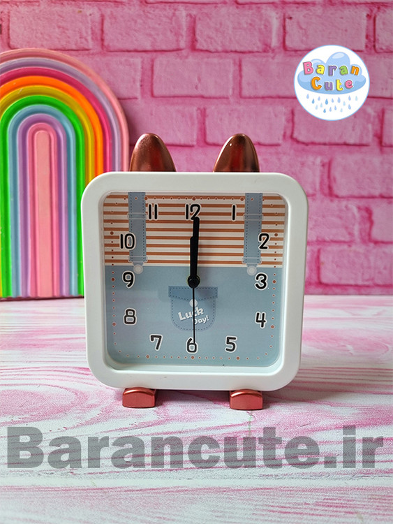 ساعت رومیزی فانتزی کودک زنگ دار