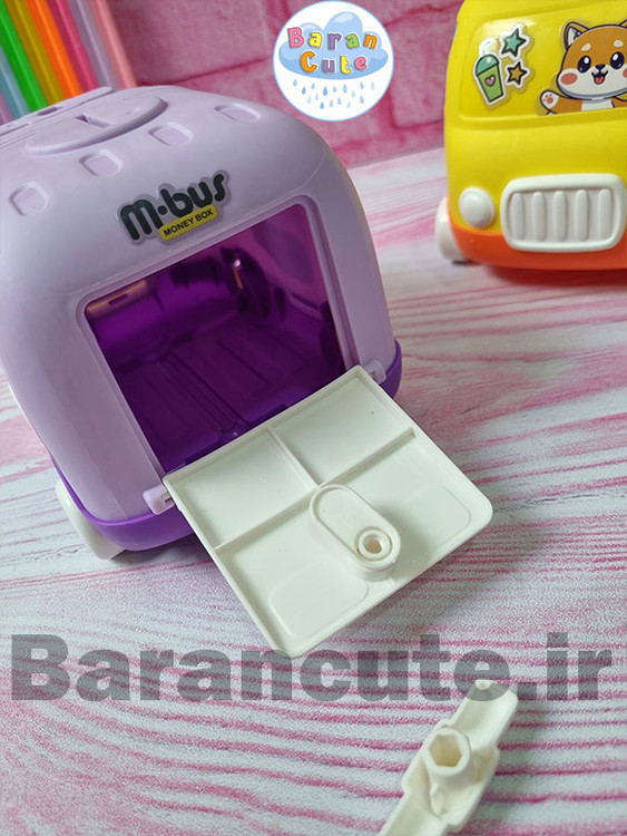 قلک فانتزی طرح اتوبوس حیوانات