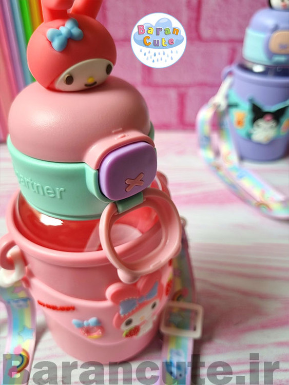 قمقمه فانتزی عروسکی طرح کورومی