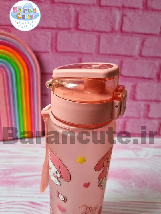 قمقمه فانتزی نی دار سایز بزرگ طرح کورومی