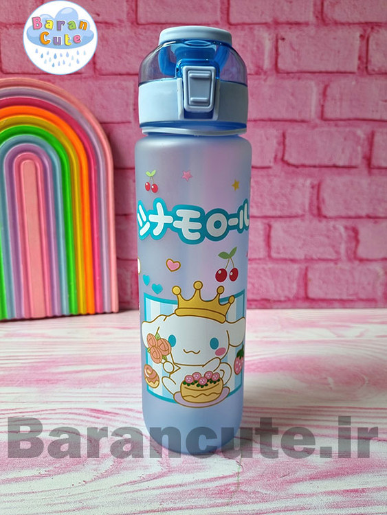 قمقمه فانتزی نی دار سایز بزرگ طرح کورومی