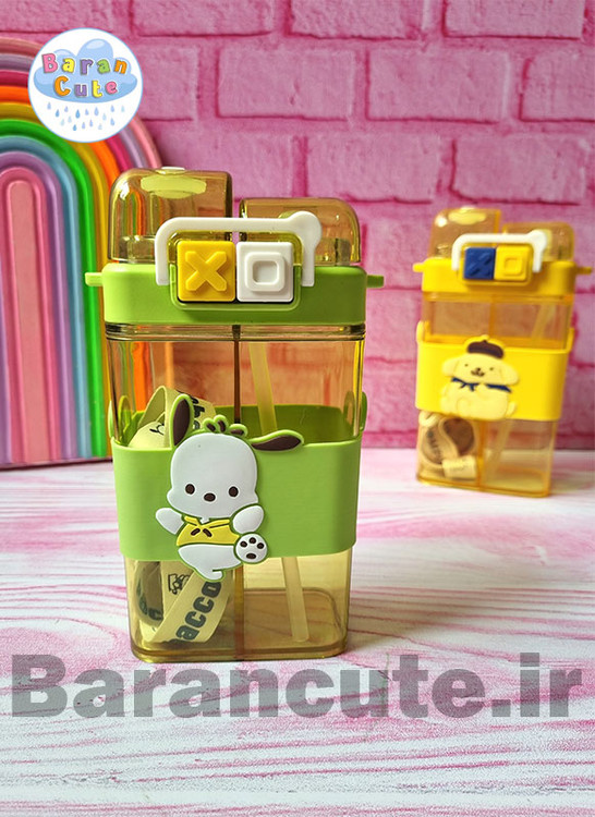 قمقمه فانتزی دو مخزنه و دو حالته طرح پوچاکو