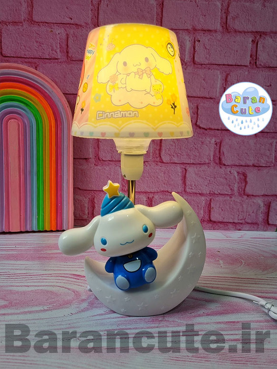 چراغ خواب و آباژور کودک طرح سینامورول روی ماه