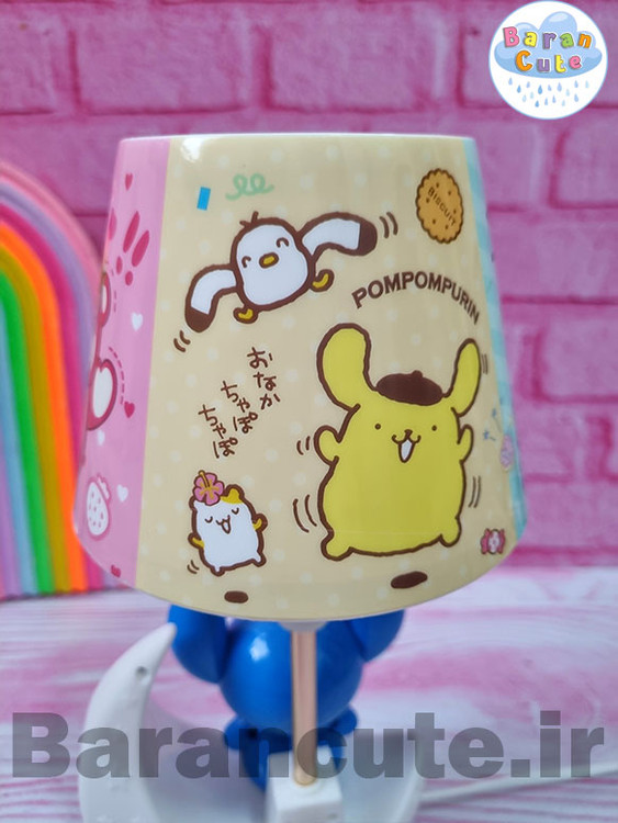 چراغ خواب و آباژور کودک استیج صورتی