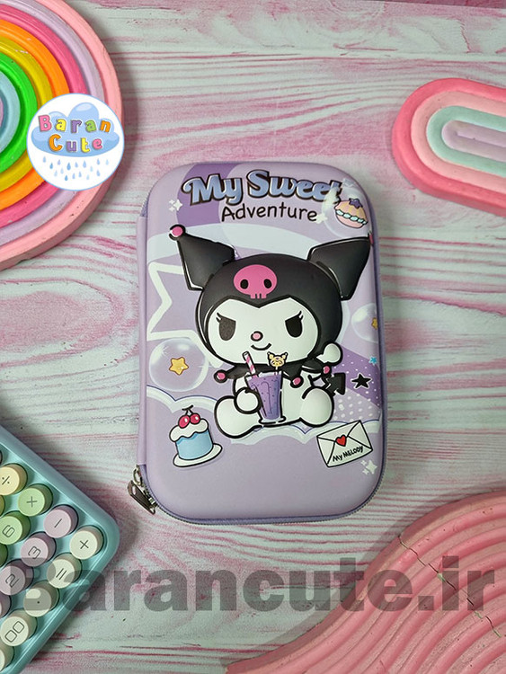 جامدادی کتابی برجسته طرح کورومی