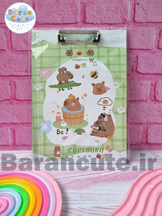 تخته شاسی A4 وارداتی طرح کاپی بارا سبز