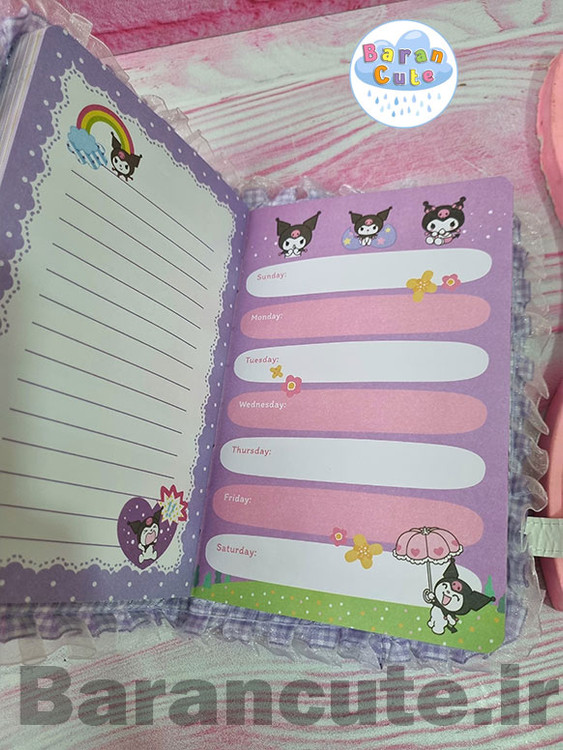 دفتر فانتزی توردار مگنتی