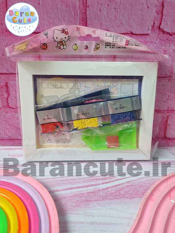 نقاشی الماسی قاب دار مستطیل