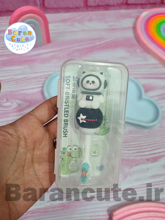 مسواک فانتزی کودک با بسته بندی بهداشتی