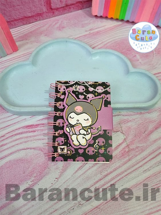 دفترچه یادداشت محافظ دار طلاکوب