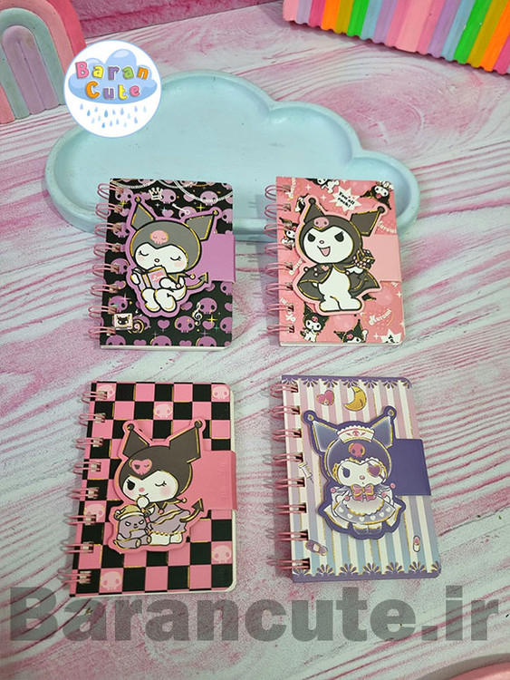 دفترچه یادداشت محافظ دار طرح کورومی