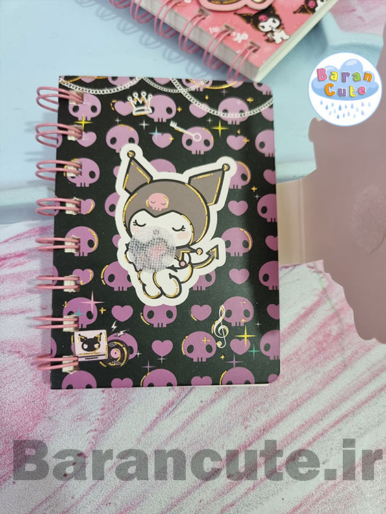 دفترچه یادداشت طلاکوب طرح کورومی