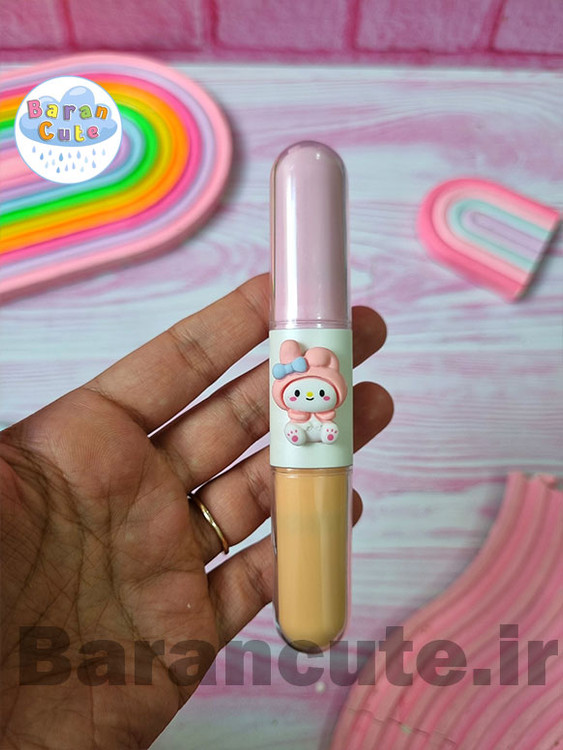 هایلایتر فانتزی ( دو سر) پیکسل دار طرح کورومی و دوستان