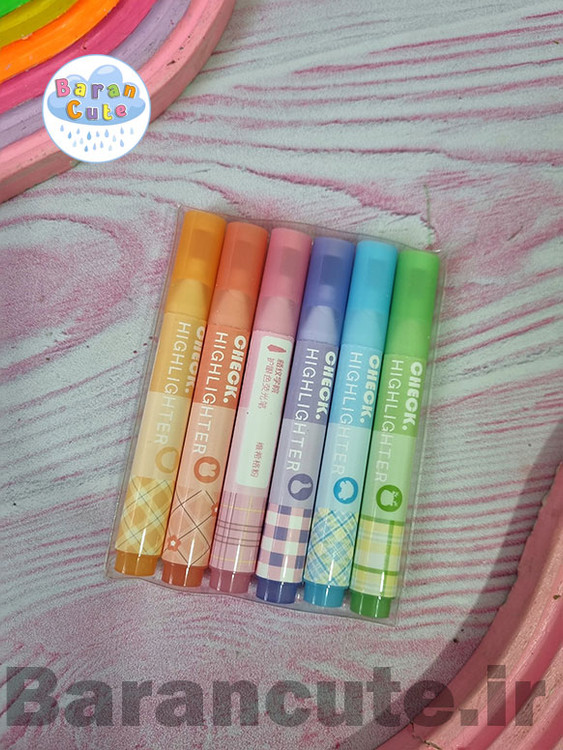 هایلایتر فانتزی وارداتی قلمی