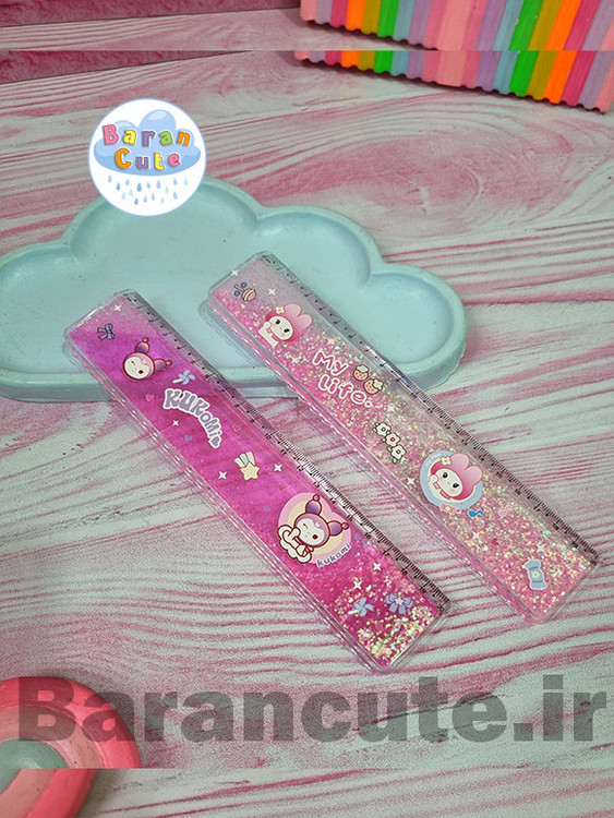 خط کش فانتزی اکواریومی طرح کورومی و ملودی