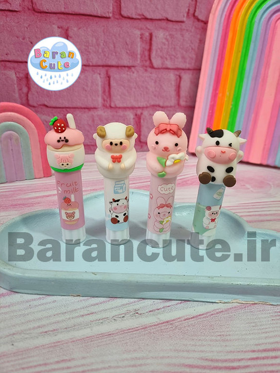 چسب ماتیکی فانتزی طرح حیوانات کیوت