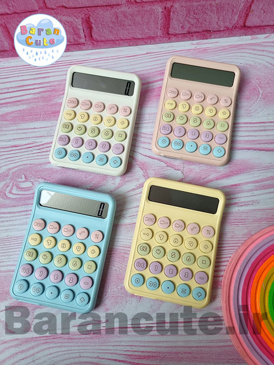 ماشین حساب مدل دکمه پاستیلی