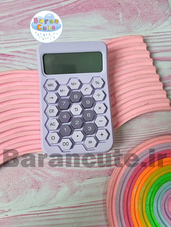 ماشین حساب طرح دکمه زنبوری