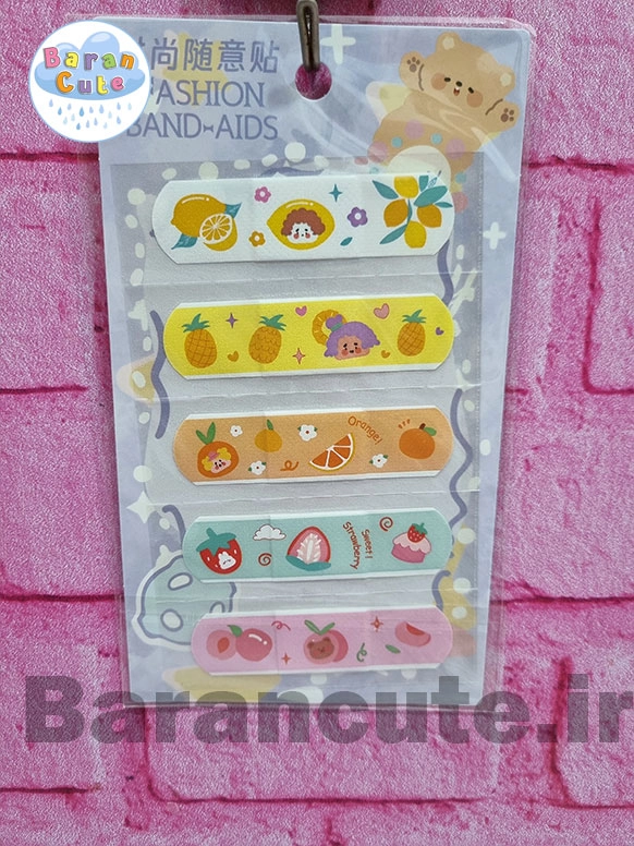 چسب زخم فانتزی طرح میوه پاستیلی