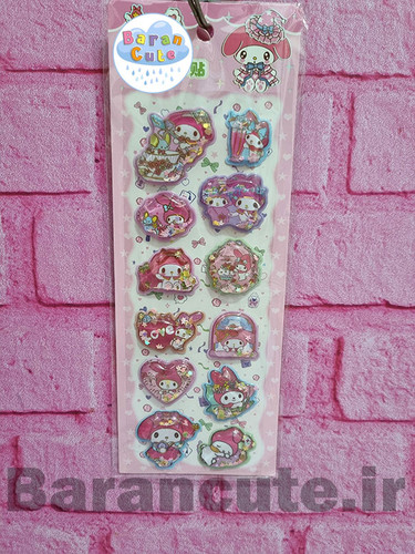 برچسب و استیکر آکواریومی طرح ملودی