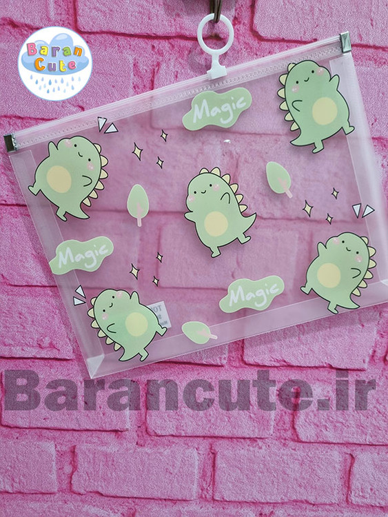 پوشه زیپ دار فانتزی a5