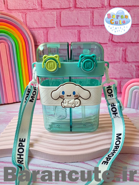 قمقمه فانتزی وارداتی دو مخزنه طرح سینامورول