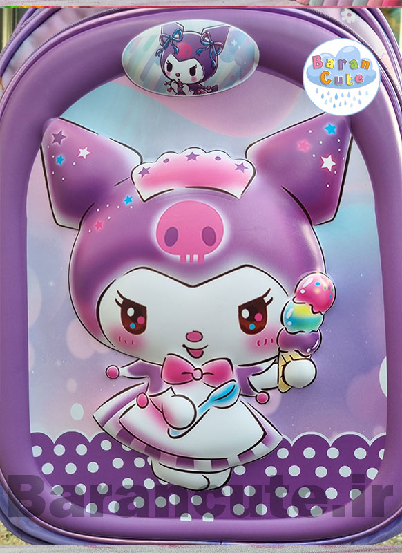 کیف و کوله پشتی مدرسه خارجی و وارداتی برجسته طرح کورومی