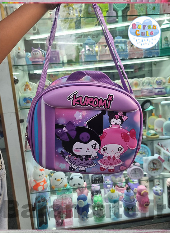 کیف و کوله پشتی مدرسه خارجی برجسته ( سه تیکه ) طرح کورومی و ملودی